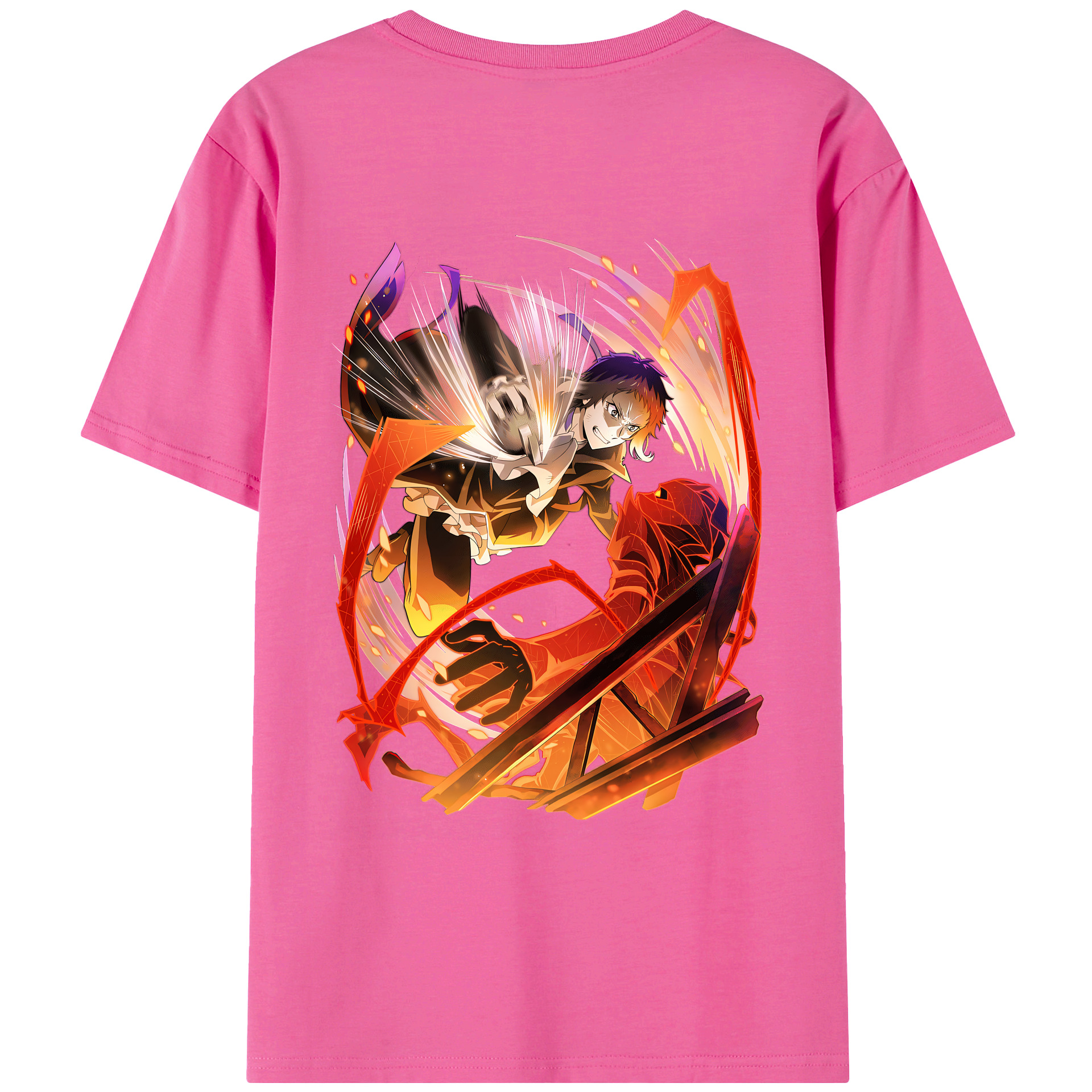 （画像用） 文豪ストレイドッグス Bungo Stray Dogs レディース半袖Tシャツ(バックプリント)